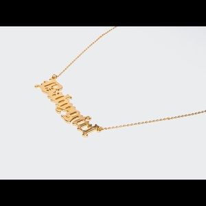 Baby girl chasin dreams  necklace🖤 ✨